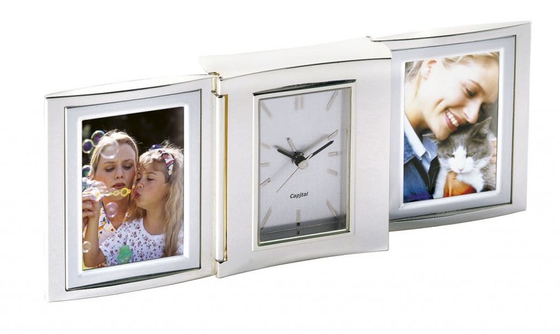 DESK CLOCK PHOTO FRAME 