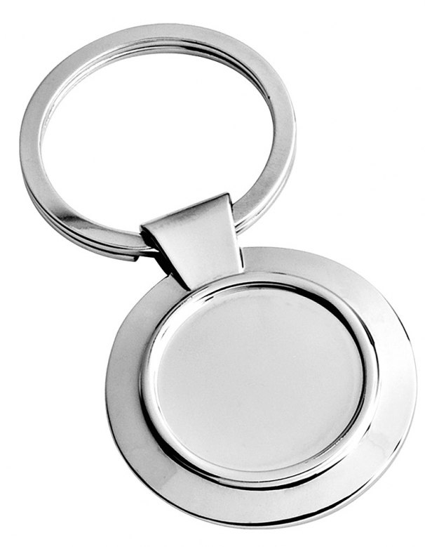 KEY CHAIN ROUND CAVITY-d=25 mm-NO BOX