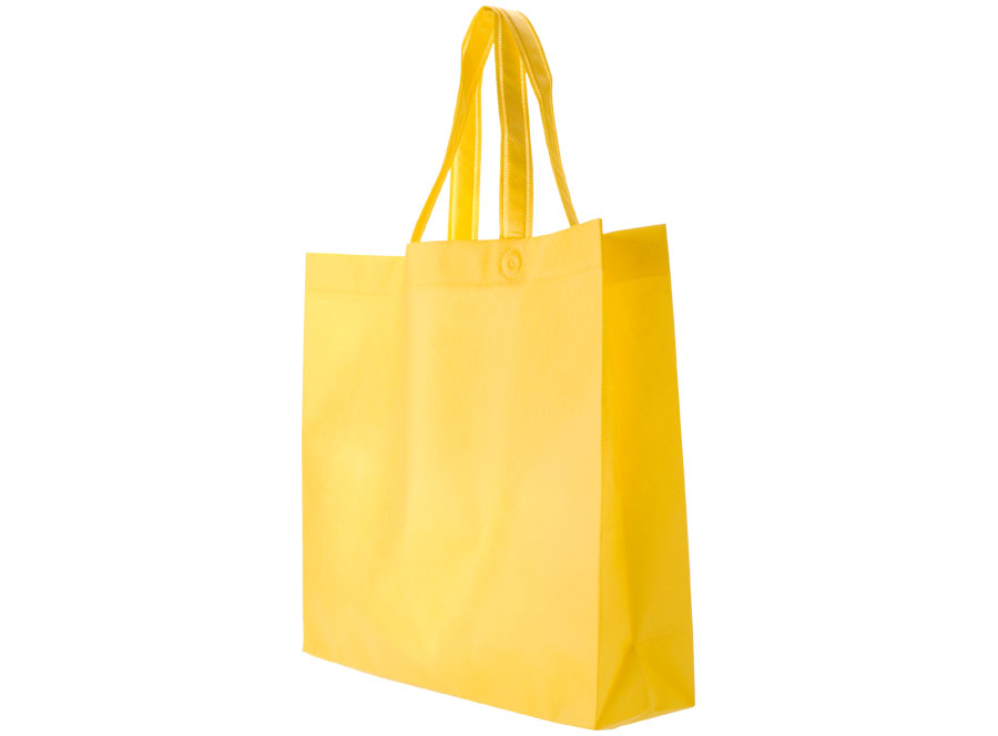 BAG IN TNT YELLOW 38X34X10 cm