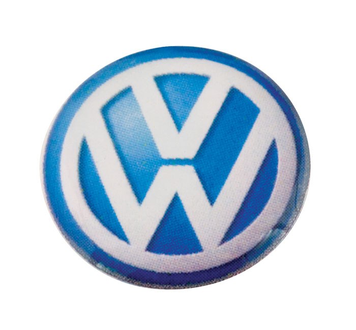 VW STICKER d=14mm