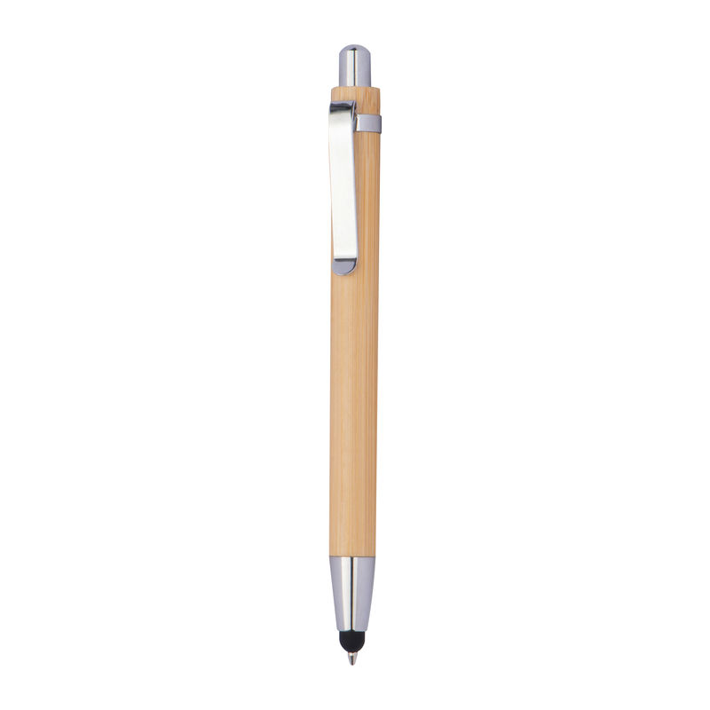 Bamboo ballpen with touch function