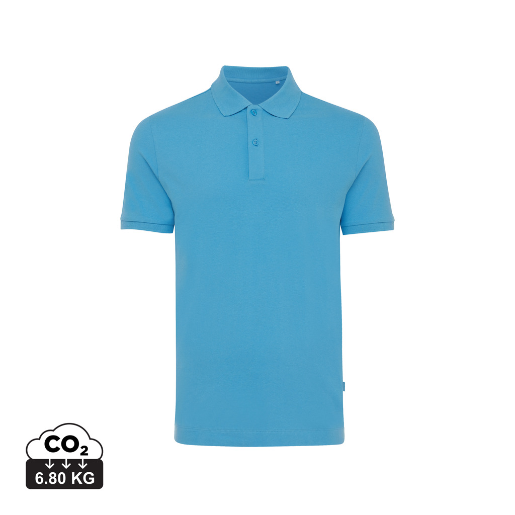 Iqoniq Yosemite recycled cotton pique polo