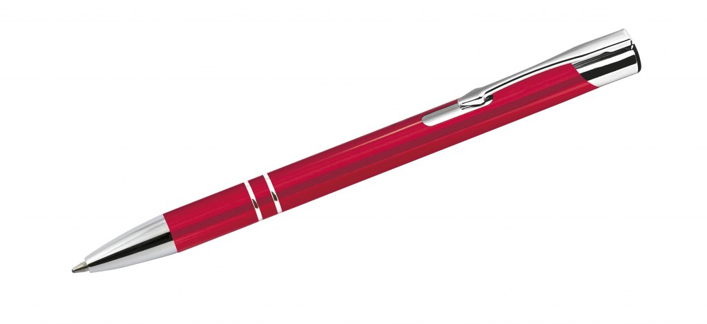 BALLPOINT PEN ALUMINIUM RED