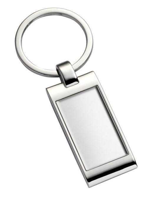 KEY CHAIN RECTANGULAR CAVITY 35x20 mm