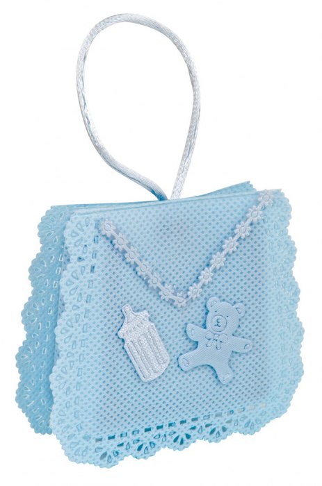 SMALL BAG FAVOR TEXTILE LIGHT BLUE