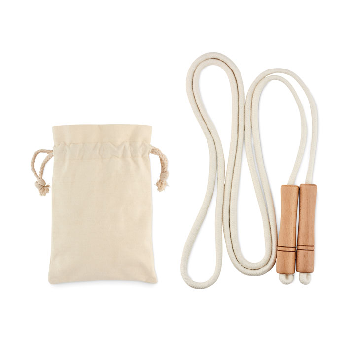 Cotton skipping rope