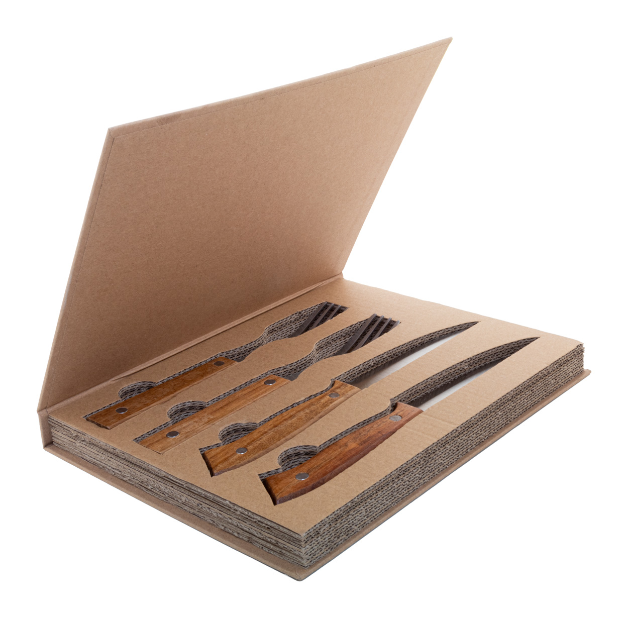 Tomahawk steak cutlery set