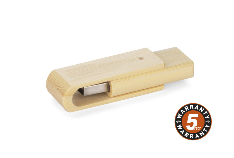 Bamboo USB flash drive TWISTER 16 GB