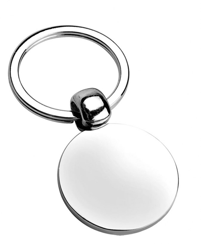 KEYCHAIN ROUND SHINY - d=30 mm