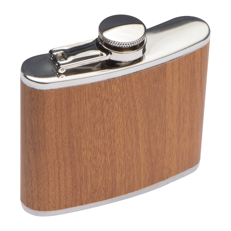 Stainless steel hip flask Hoogstraten