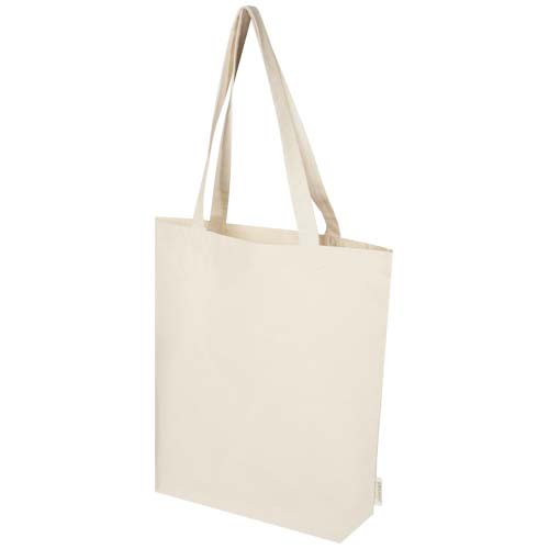 Orissa 180 g/m² organic wide bottom tote bag 11L