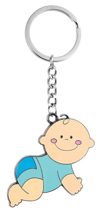 KEY CHAIN BABY SKY-BLUE - NO BOX