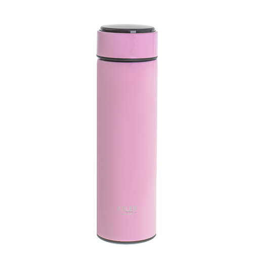 Thermal flask LED 473ml pink1