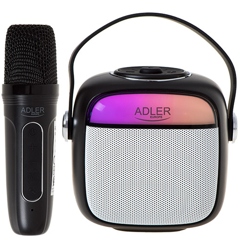 Karaoke speaker with microphone1