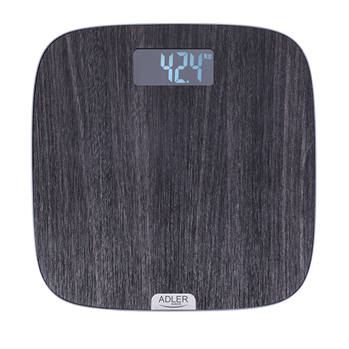 Bathroom scale - 180kg - brushed