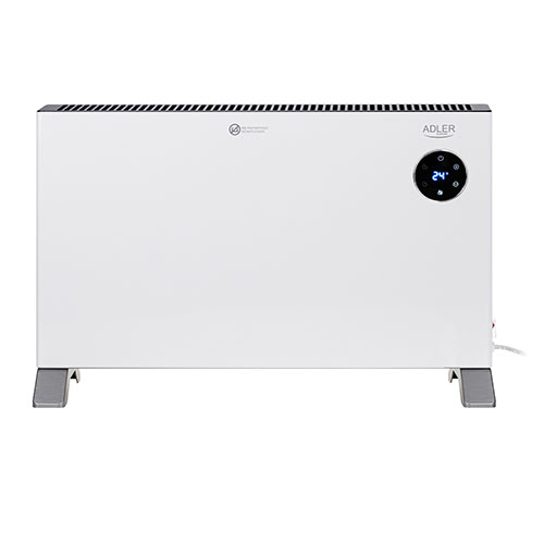 Convection fan heater LCD with remote control