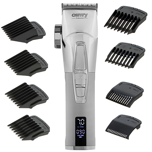 Premium metallic hair clipper with LCD1