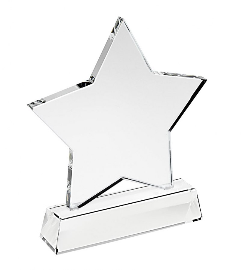 TROPHY STAR OF GLASS mm120 base h 30