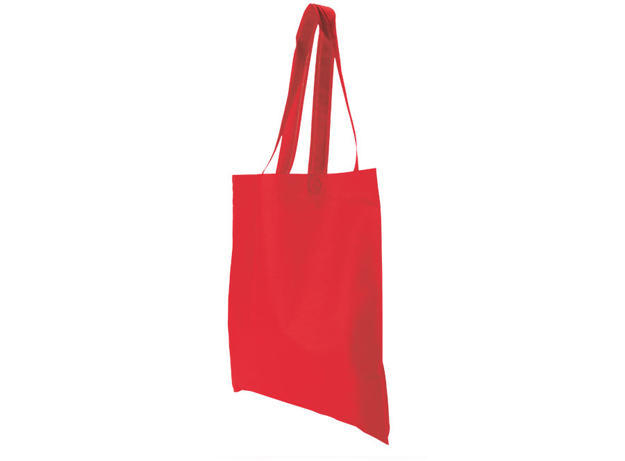 BAG IN TNT RED 34X44 cm