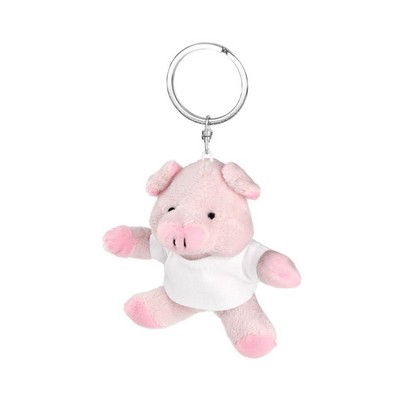 Plush piggy, keyring | Audrie