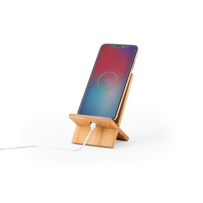 Bamboo phone stand