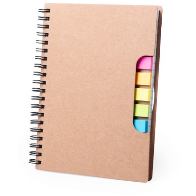 Memo holder, notebook approx. A5, sticky notes