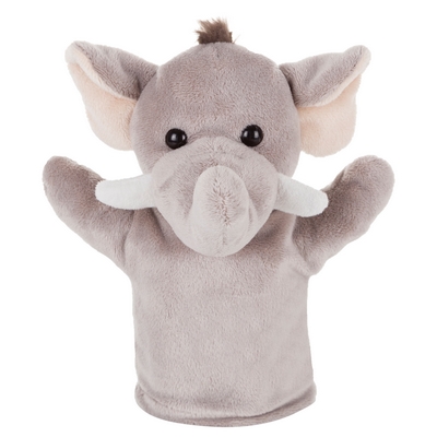 Plush elephant, hand puppet | Tank