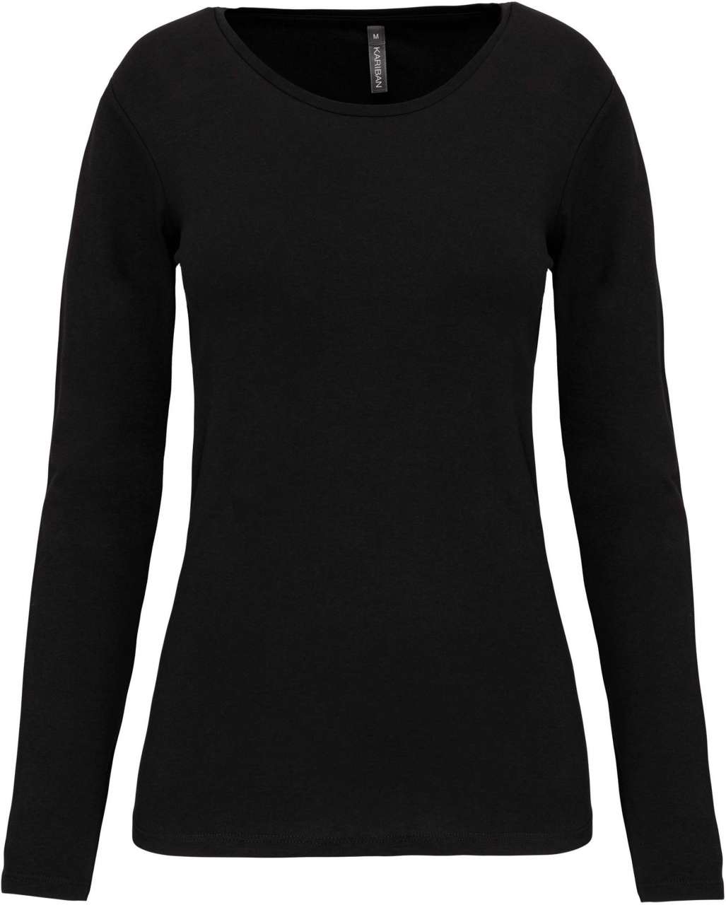 LADIES LONG-SLEEVED CREW NECK T-SHIRT