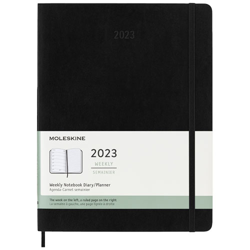 Moleskine soft cover 12 month weekly XL planner