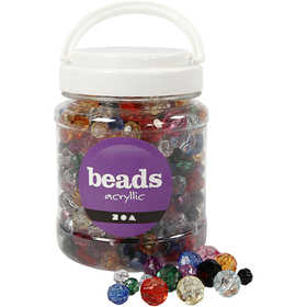 Faceted Bead Mix