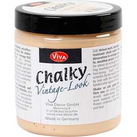 Chalky vintage look