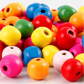 Wooden Beads Mix