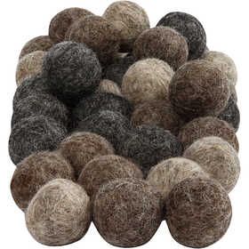 Felt balls