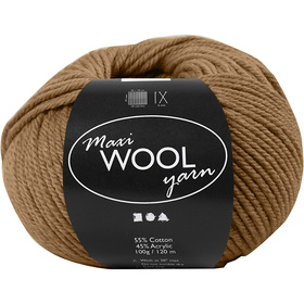 Wool yarn