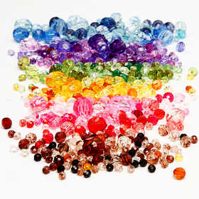 Faceted Bead Mix