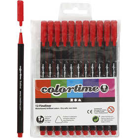 Colortime Fineliner Markers