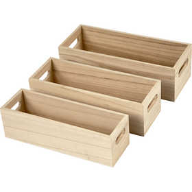 Wooden Storage Boxes