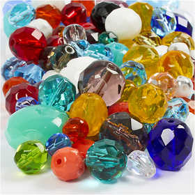 Faceted Bead Mix