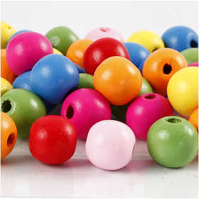 Wooden Beads Mix