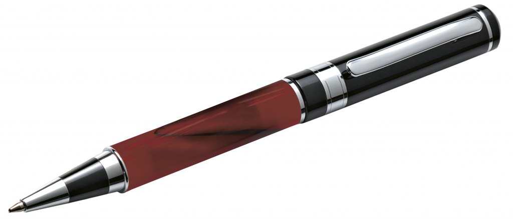 BALLPOINT MARBLE RED