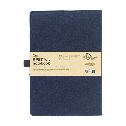 Felty GRS RPET Paper Notebook A5