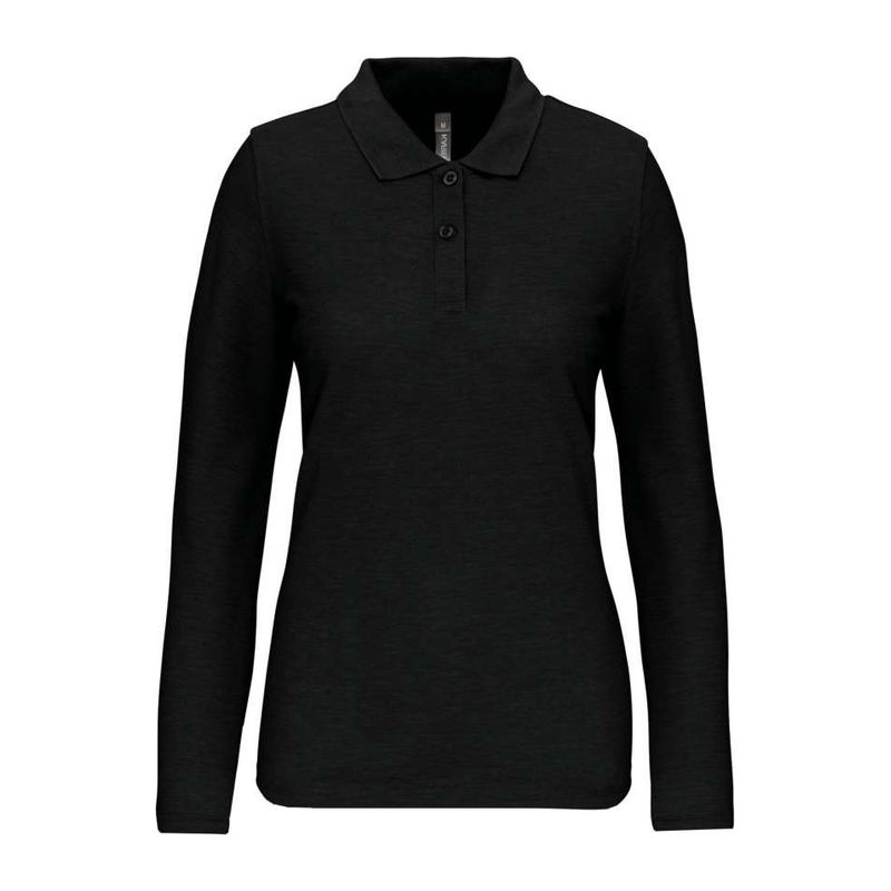 LADIES' LONG-SLEEVED POLO SHIRT