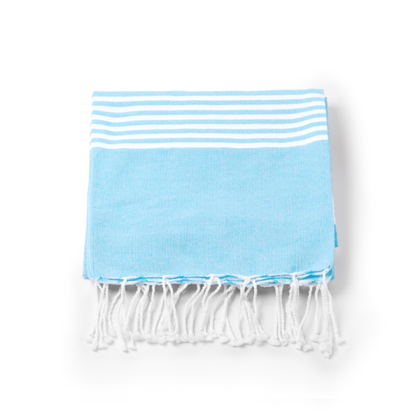 SARONG TOWEL TOWEL LIGHT ROYAL BLUE