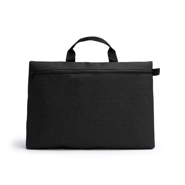 DOCUMENT BAG DRAPER BLACK