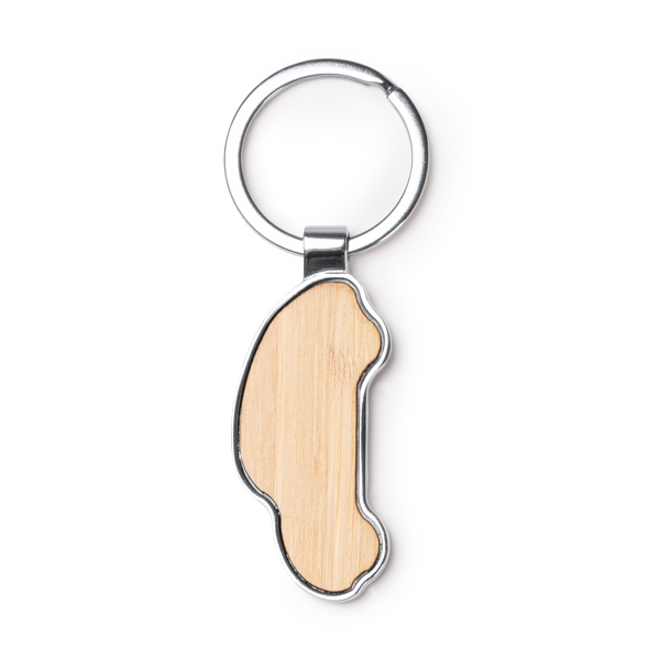 KEYRING TESLAR NATURAL