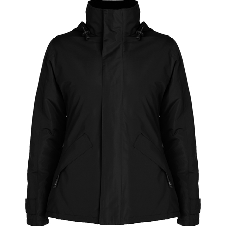 EUROPA WOMAN PARKA S/S BLACK