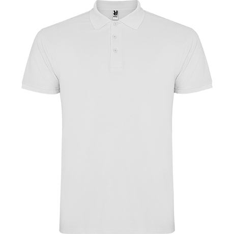 STAR POLO SHIRT S/S WHITE