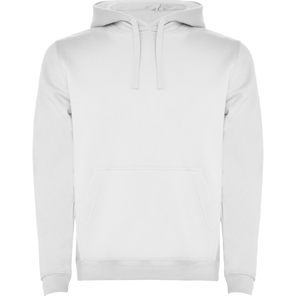 URBAN HOODED SWEATSHIRT S/XS WHITE