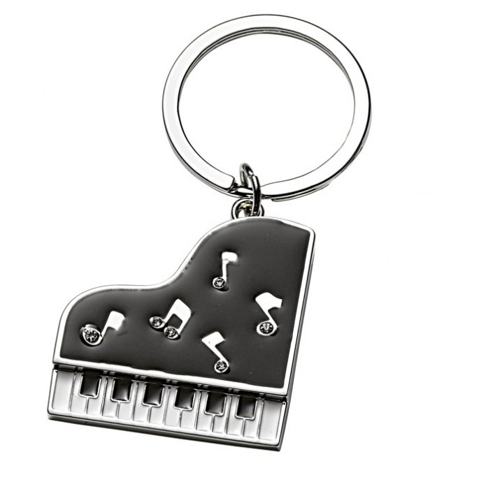 KEYCHAIN PIANOFORTE BLACK - NO BOX