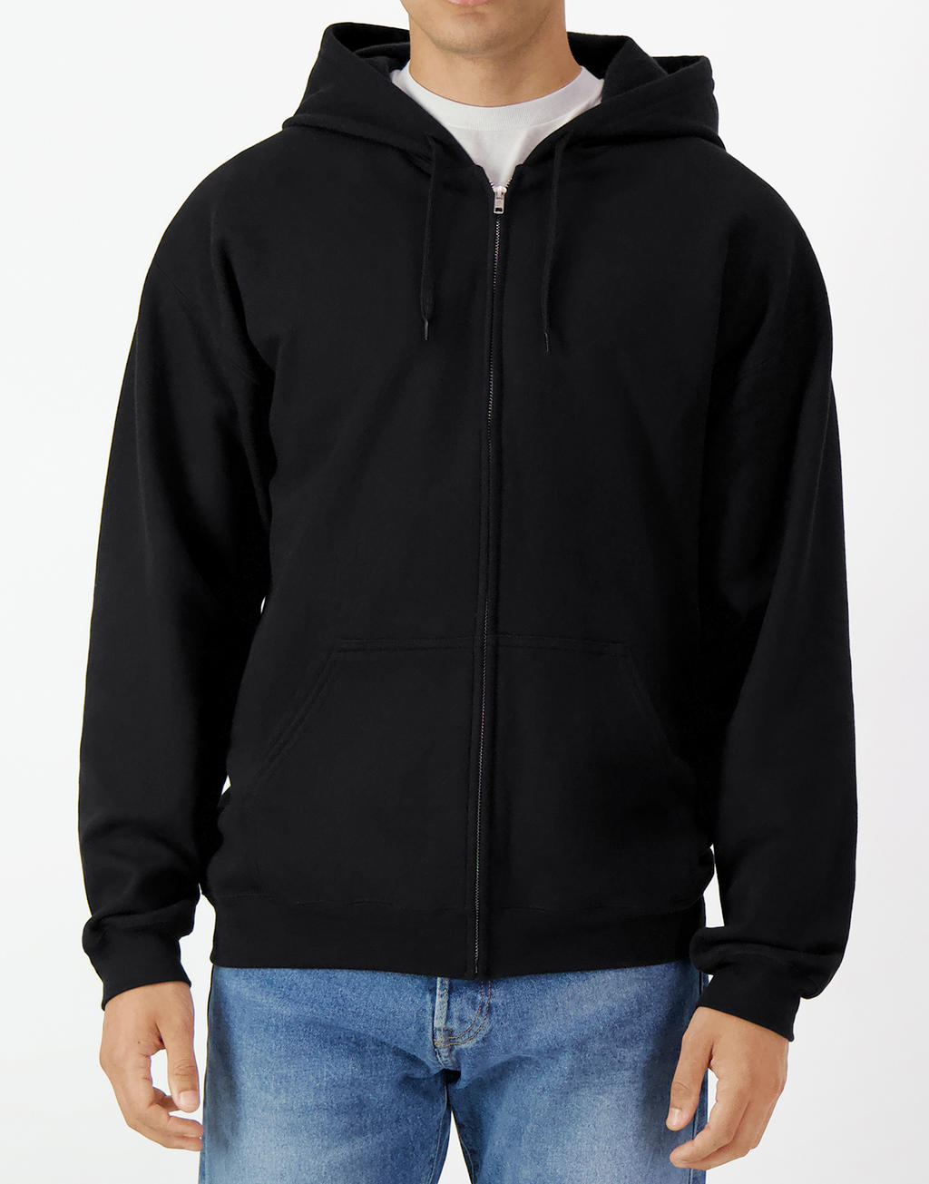 Softstyle Midweight Full Zip Hooded Sweat